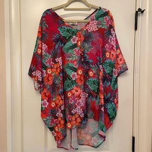 Show me your mumu pink floral tunic